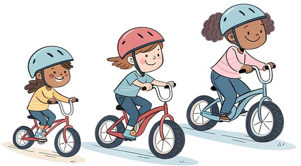 Bike riding lessons