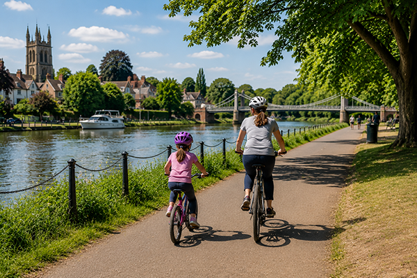 Safe Places to Practise Riding a Bike in Marlow