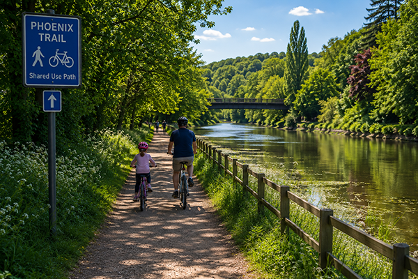 Safe Places to Practise Riding a Bike in High Wycombe