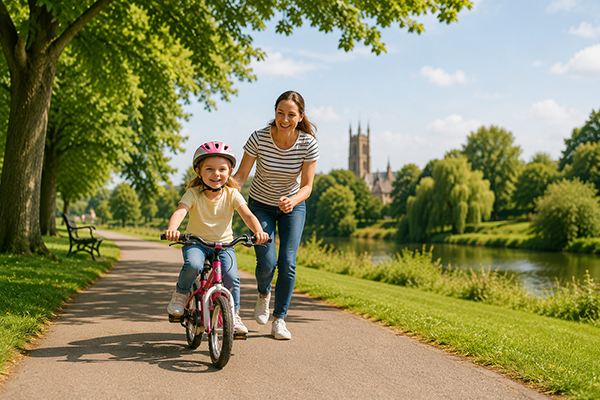 Best Family-Friendly Places to Learn to Ride a Bike in Gloucestershire