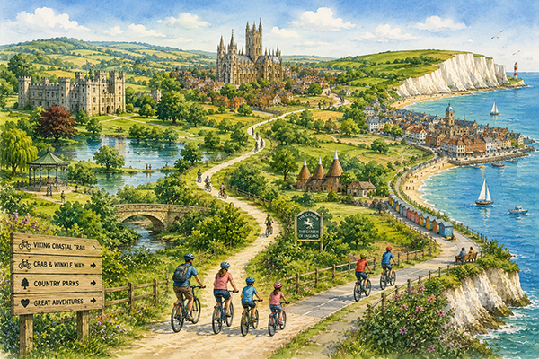 Family Cycling Adventures in Kent: Build Confidence Before You Explore