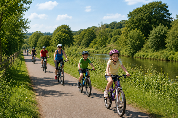Gloucestershire's Best Traffic-Free Cycle Routes for Beginners