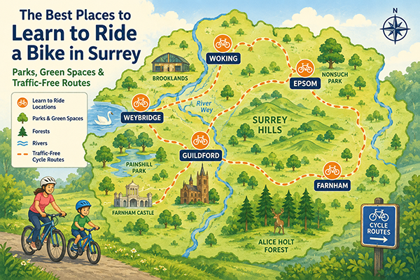 Cycling Lessons Surrey